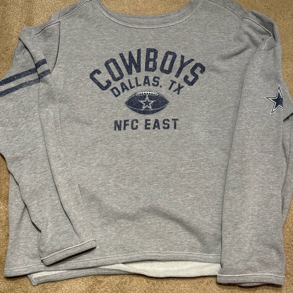 NFL Cowboys women’s Gray Hoodie